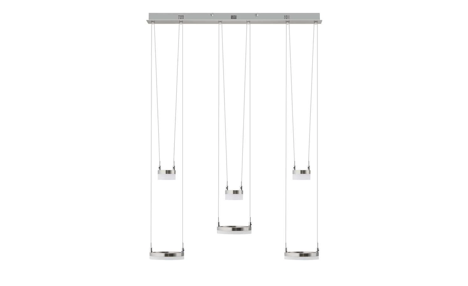 Meisterleuchten LED-Pendelleuchte, 6-flammig, nickel matt 7 Meisterleuchten LED-Pendelleuchte, 6-flammig, nickel matt – Bild 7