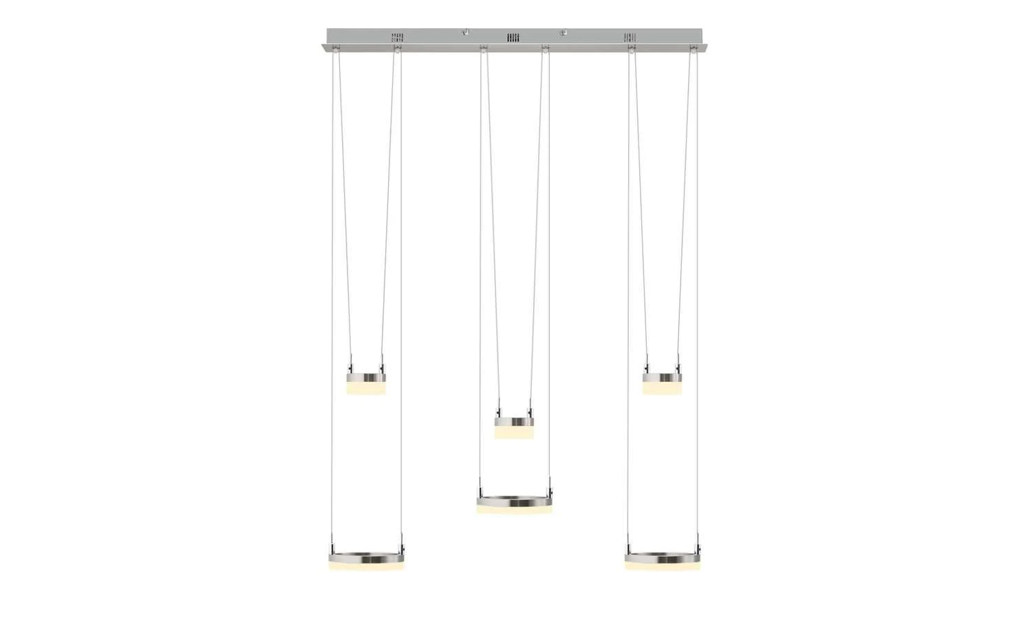 Meisterleuchten LED-Pendelleuchte, 6-flammig, nickel matt 8 Meisterleuchten LED-Pendelleuchte, 6-flammig, nickel matt – Bild 8