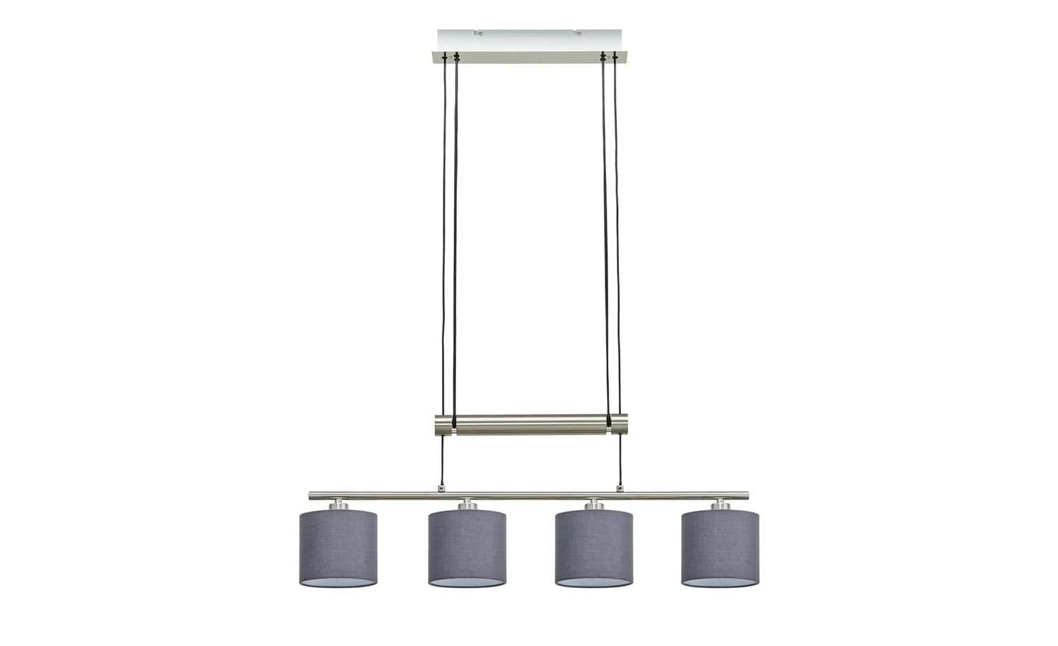 Trio Pendelleuchte, 4-flammig, Stoffschirm 7 Trio Pendelleuchte, 4-flammig, Stoffschirm – Bild 7