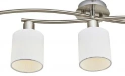 Trio Deckenleuchte, 5-flammig Stoffschirme weiß -Innenleuchten Verkaufsladen 10688093 6 202106082233