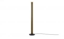 Trio LED-Stehleuchte, Schwarz / goldfarben