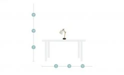 Trio Tischleuchte mit Holzfuß | Braun -Innenleuchten Verkaufsladen 10688285 6 202106082233