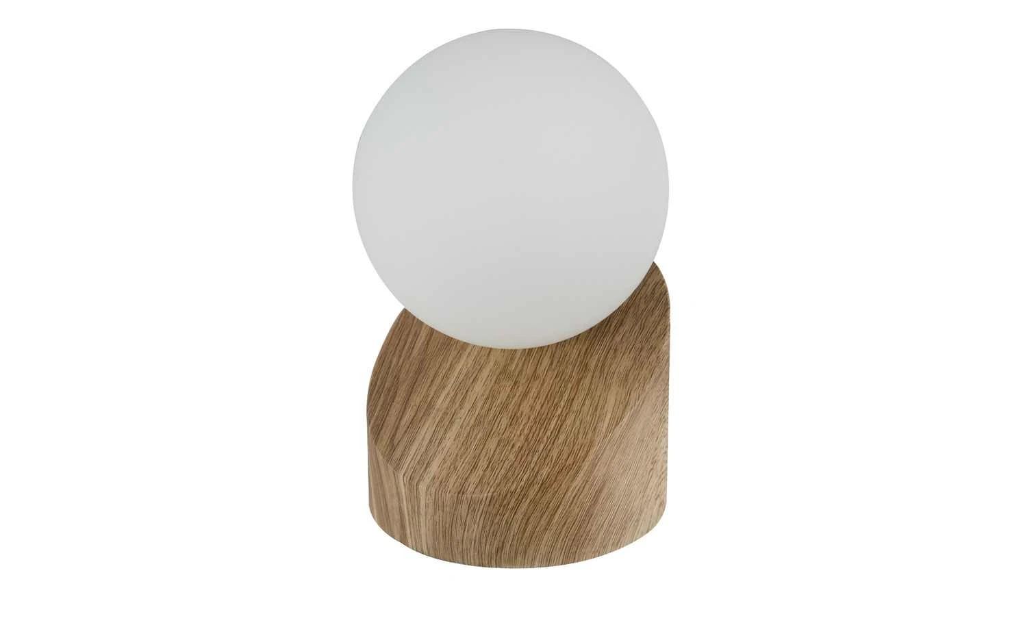 Tischleuchte, Holzoptik mit Touchschalter 3 Tischleuchte, Holzoptik mit Touchschalter – Bild 3