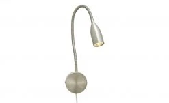Fischer-Honsel LED-Wandleuchte, 1-flammig, Nickel matt