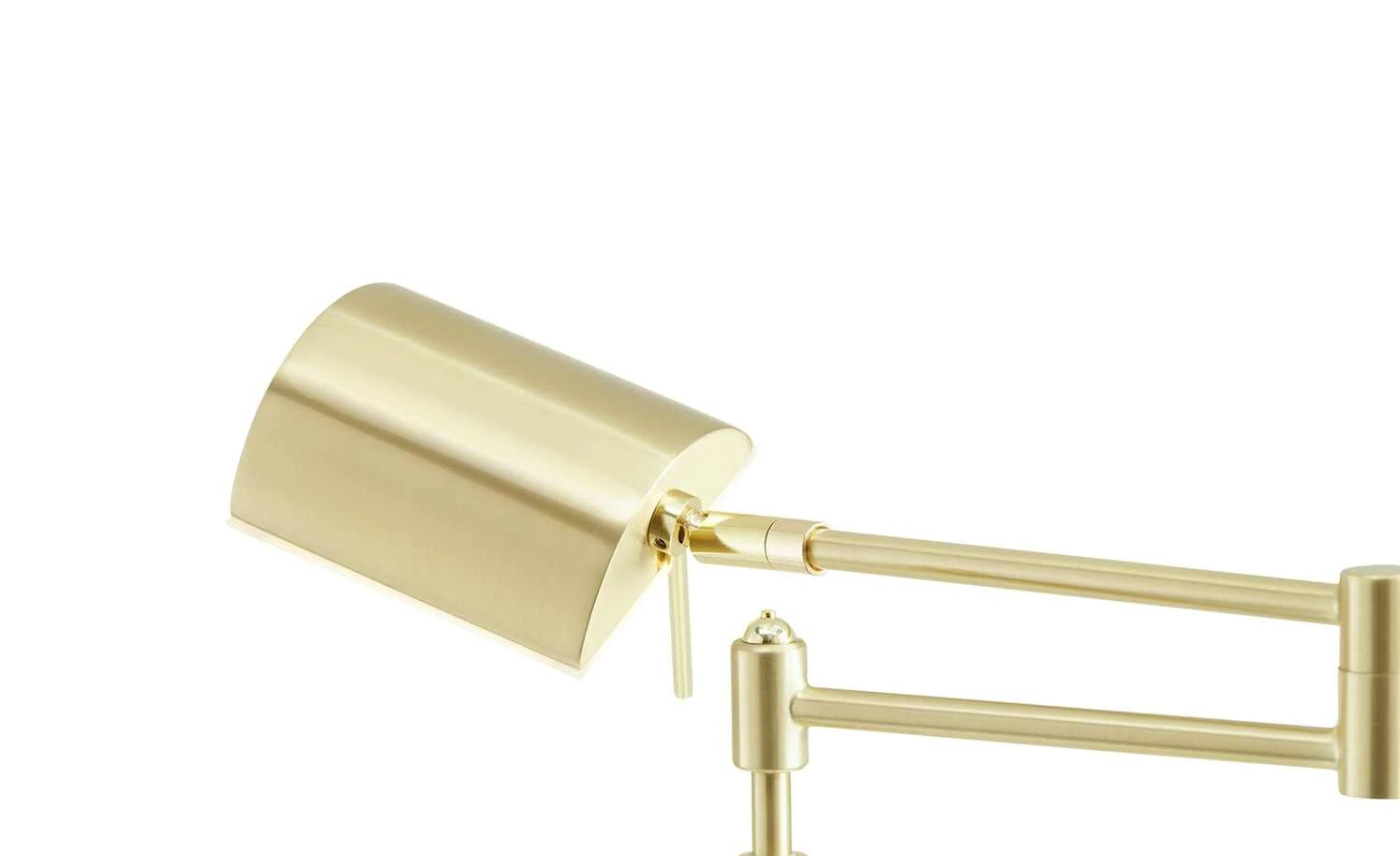 B-Leuchten Bridge-Tischleuchte 1-flammig messing 6 B-Leuchten Bridge-Tischleuchte 1-flammig messing – Bild 6