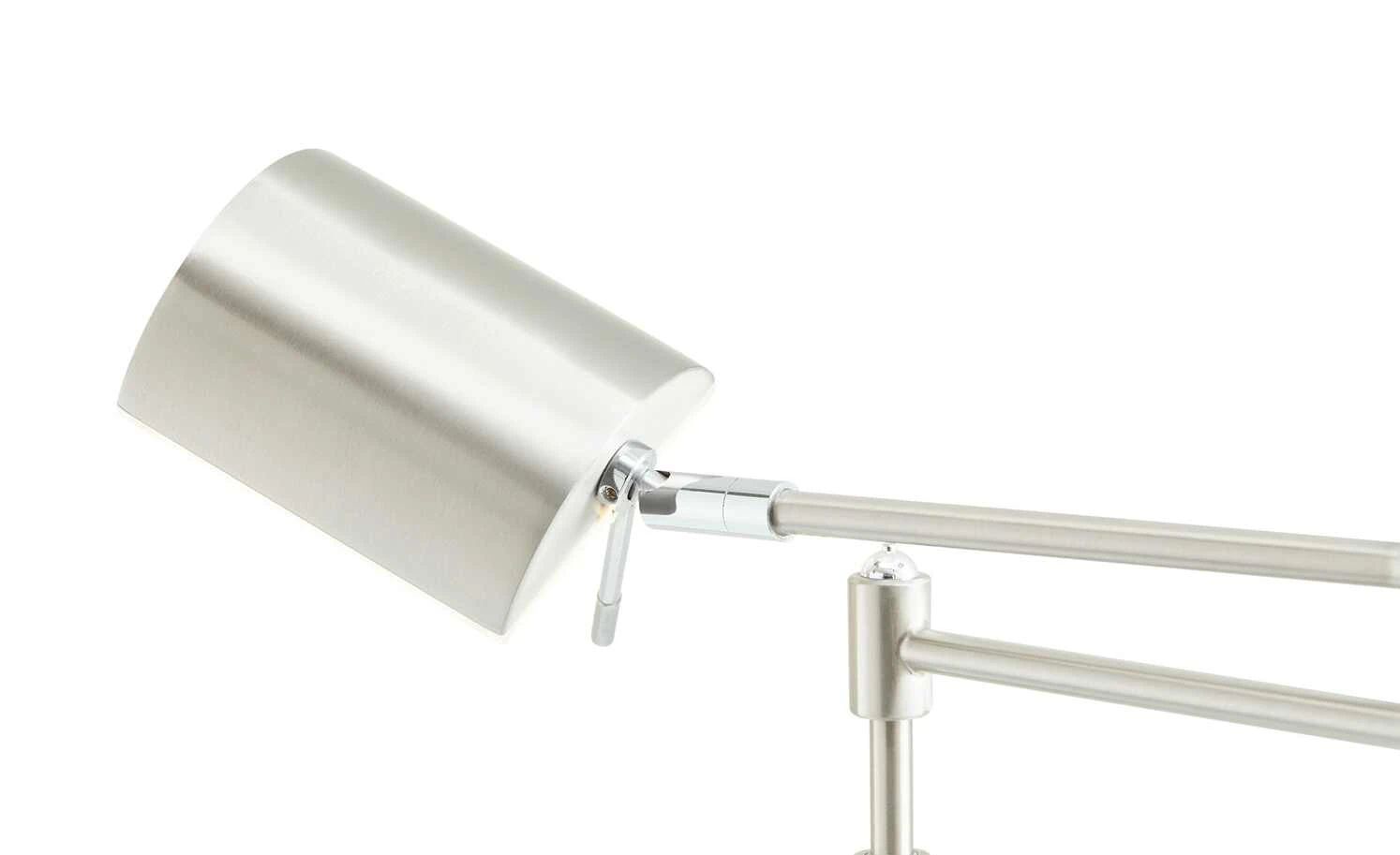 B-Leuchten Bridge-Tischleuchte 1-flammig Nickel matt 6 B-Leuchten Bridge-Tischleuchte 1-flammig Nickel matt – Bild 6