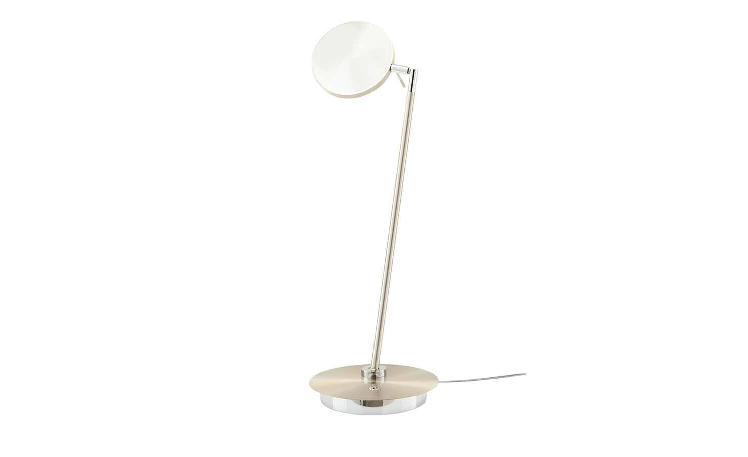 B-Leuchten LED-Tischeuchte, 1-flammig, Nickel matt 5 B-Leuchten LED-Tischeuchte, 1-flammig, Nickel matt – Bild 5