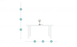KHG Tischleuchte, Nickel matt -Innenleuchten Verkaufsladen 10688891 5 202106072309