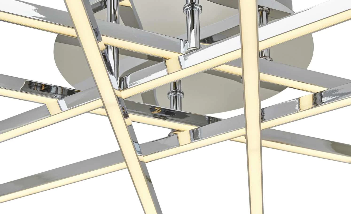 Paul Sommerkamp Leuchten LED-Deckenleuchte chrom 2 Paul Sommerkamp Leuchten LED-Deckenleuchte chrom – Bild 2