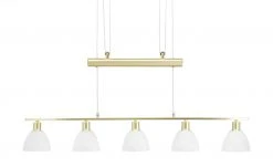 KHG Pendelleuchte, 5-flammig | Messing matt -Innenleuchten Verkaufsladen 10688901 5 202106071305