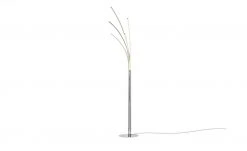 Meisterleuchten LED-Bogenleuchte, 5-flammig, chrom