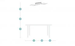 KHG LED-Deckenleuchte, chrom `Wavy` -Innenleuchten Verkaufsladen 10688931 2 202002212233