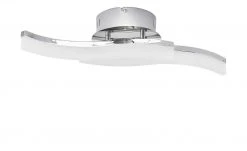 KHG LED-Deckenleuchte, chrom `Wavy´ -Innenleuchten Verkaufsladen 10688933 3 201811271555