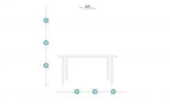 KHG LED-Deckenleuchte, chrom `Wavy´ -Innenleuchten Verkaufsladen 10688933 5 202002212233