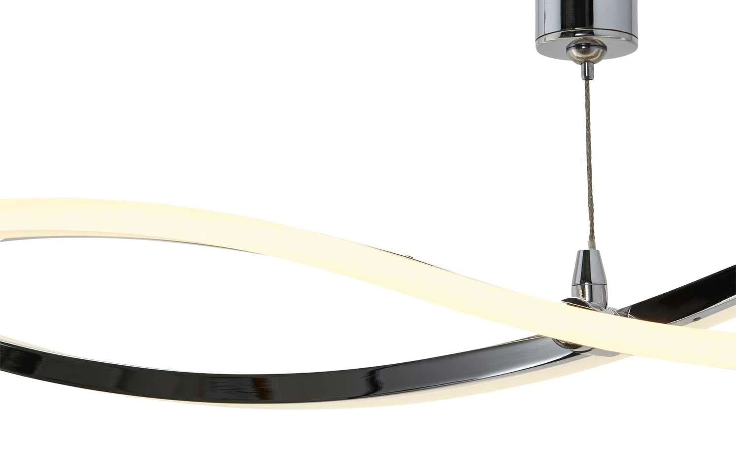 KHG LED-Pendelleuchte, chrom `Wavy´ 5 KHG LED-Pendelleuchte, chrom `Wavy´ – Bild 5