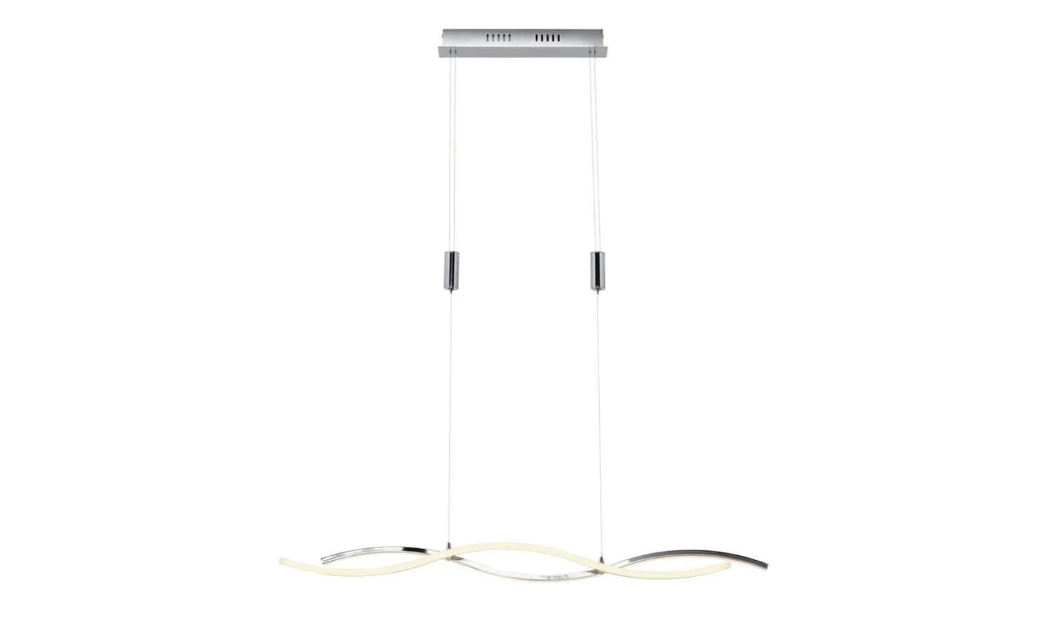 KHG LED-Pendelleuchte, chrom `Wavy´ 7 KHG LED-Pendelleuchte, chrom `Wavy´ – Bild 7