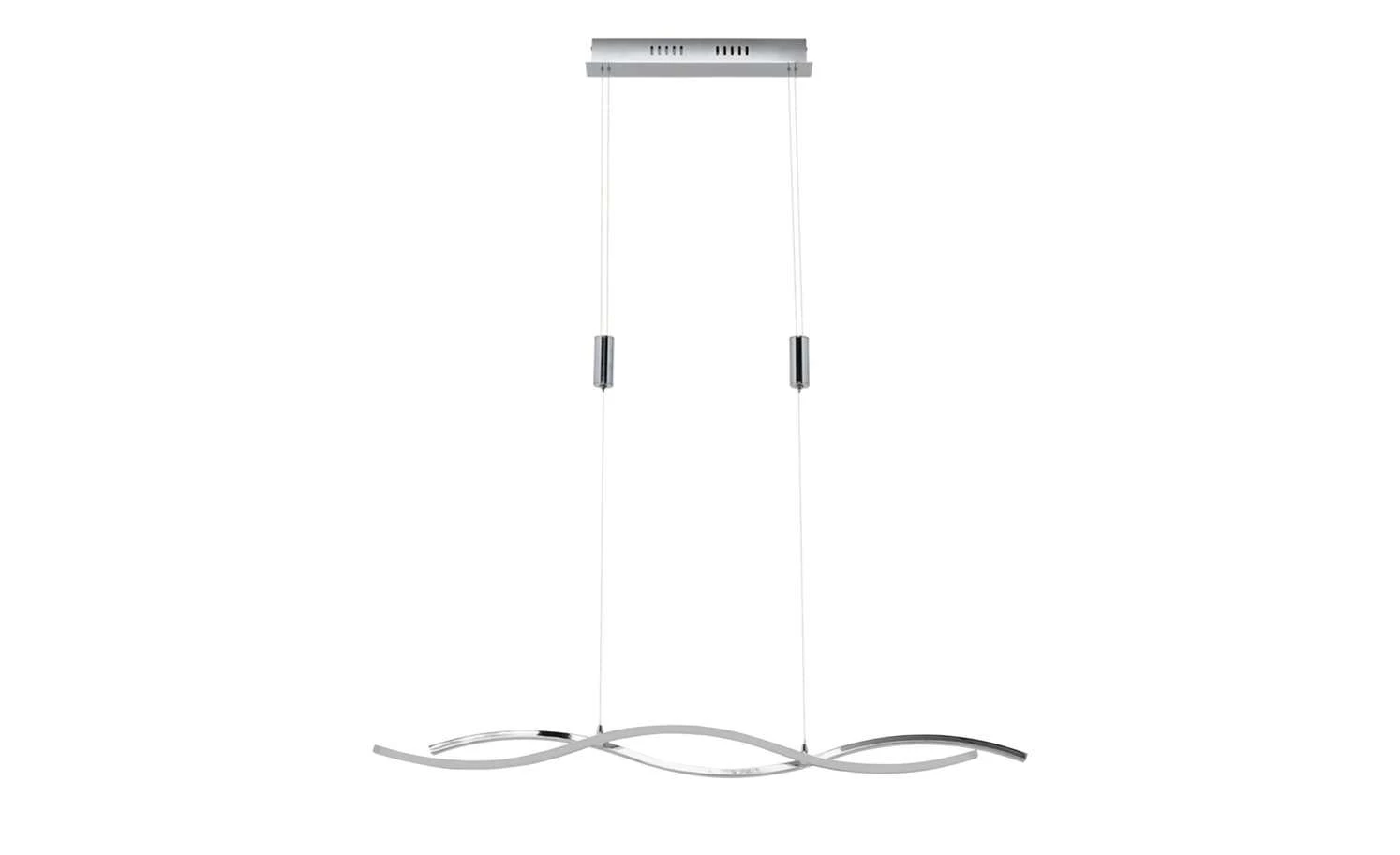 KHG LED-Pendelleuchte, chrom `Wavy´ 8 KHG LED-Pendelleuchte, chrom `Wavy´ – Bild 8