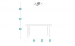 Meisterleuchten LED-Deckenleuchte, chrom, Arme verstellbar 7 Meisterleuchten LED-Deckenleuchte, chrom, Arme verstellbar -Innenleuchten Verkaufsladen 10688951 1 202002212233