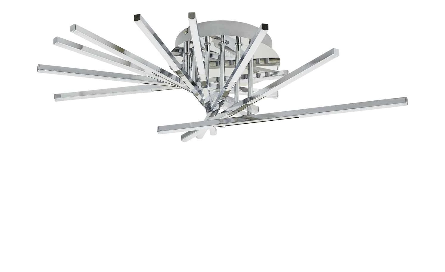 Meisterleuchten LED-Deckenleuchte, chrom, Arme verstellbar 2 Meisterleuchten LED-Deckenleuchte, chrom, Arme verstellbar – Bild 2