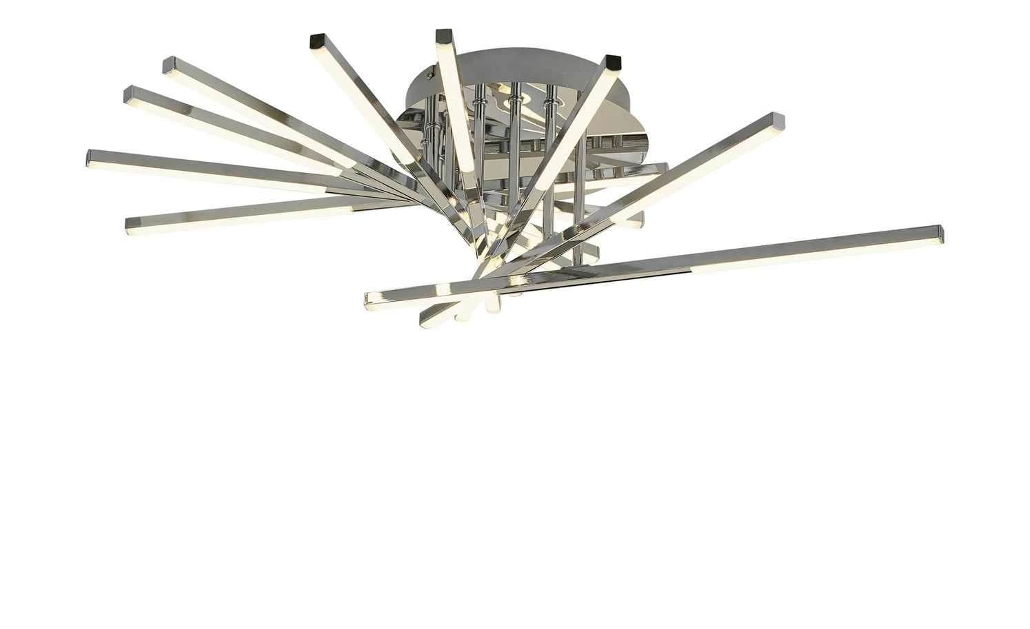 Meisterleuchten LED-Deckenleuchte, chrom, Arme verstellbar 1 Meisterleuchten LED-Deckenleuchte, chrom, Arme verstellbar