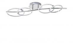 Paul Sommerkamp Leuchten LED-Deckenlechte, chrom `4 Ringe´ -Innenleuchten Verkaufsladen 10688952 2 201811271554