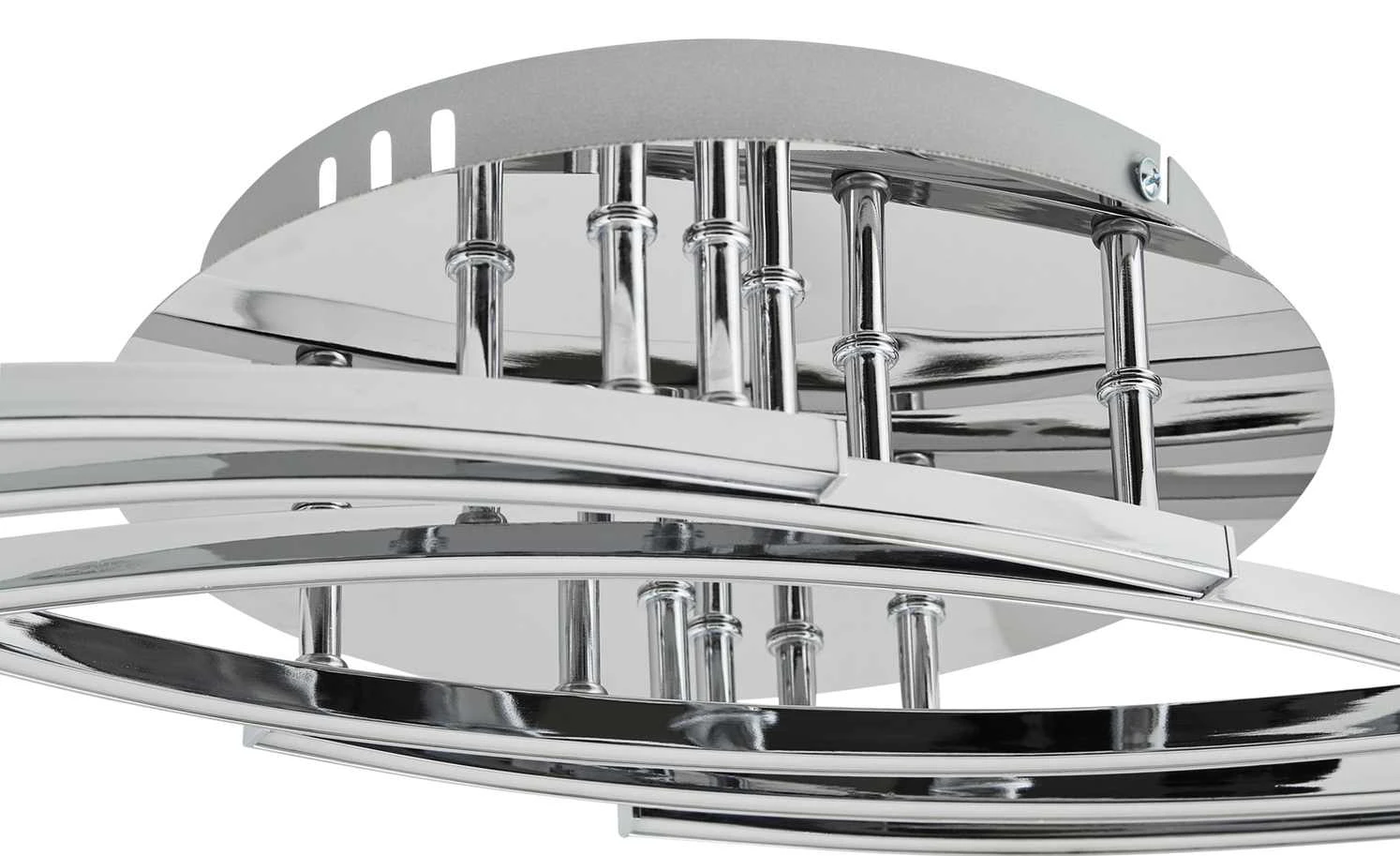 Meisterleuchten LED-Deckenleuchte, chrom, 6-flammig 3 Meisterleuchten LED-Deckenleuchte, chrom, 6-flammig – Bild 3