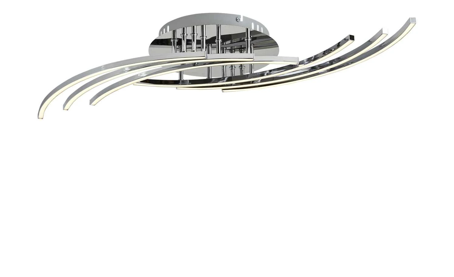 Meisterleuchten LED-Deckenleuchte, chrom, 6-flammig 1 Meisterleuchten LED-Deckenleuchte, chrom, 6-flammig