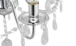 HOME STORY Kronleuchter, 5-flammig, mit Glasbehang -Innenleuchten Verkaufsladen 10689049 3 202106101245