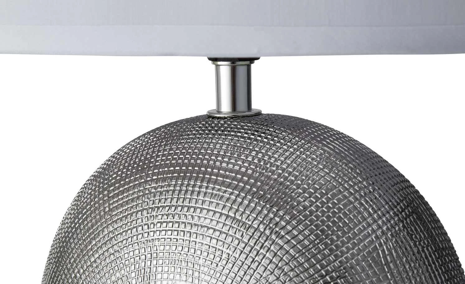 KHG Tischleuchte, Stoffschirm oval 3 KHG Tischleuchte, Stoffschirm oval – Bild 3