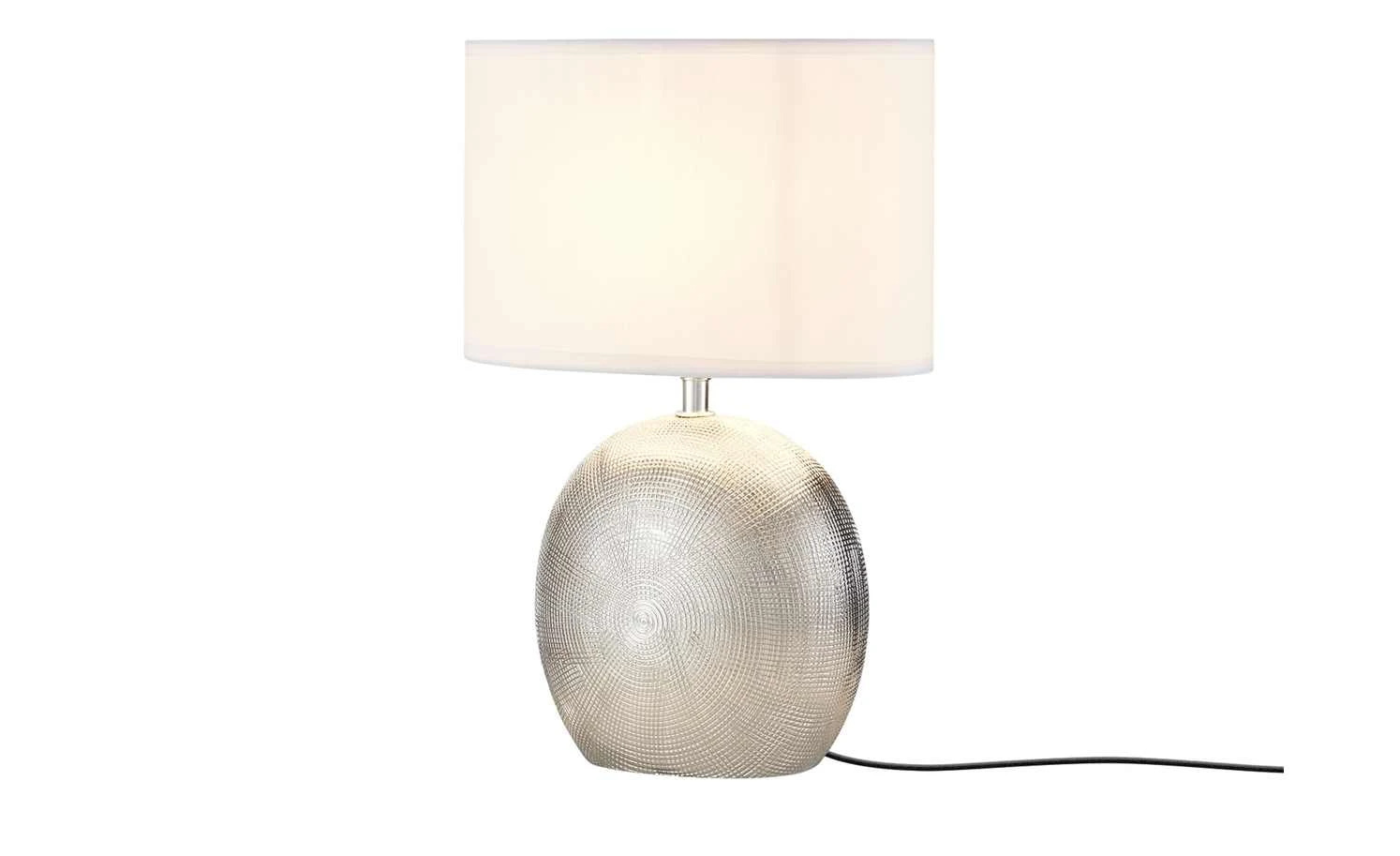 KHG Tischleuchte, Stoffschirm oval 1 KHG Tischleuchte, Stoffschirm oval