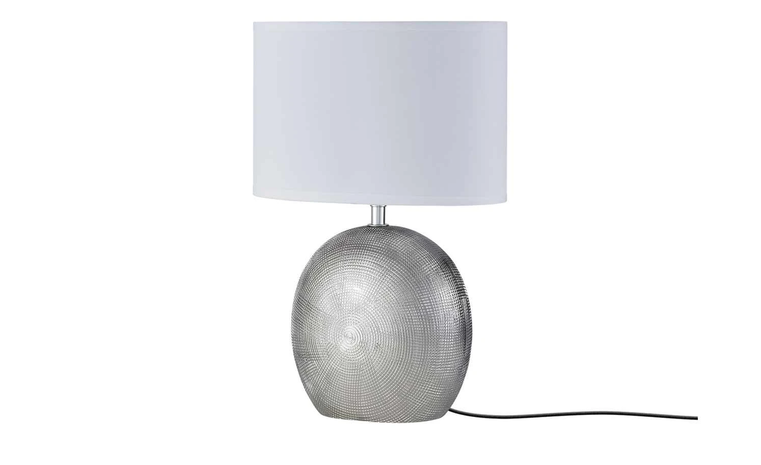 KHG Tischleuchte, Stoffschirm oval 7 KHG Tischleuchte, Stoffschirm oval – Bild 7