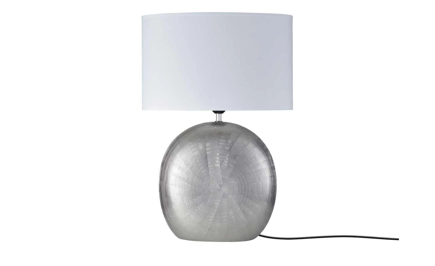 KHG Tischleuchte, Stoffschirm oval 2 KHG Tischleuchte, Stoffschirm oval – Bild 2
