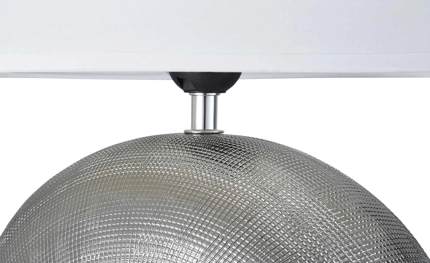 KHG Tischleuchte, Stoffschirm oval 3 KHG Tischleuchte, Stoffschirm oval – Bild 3