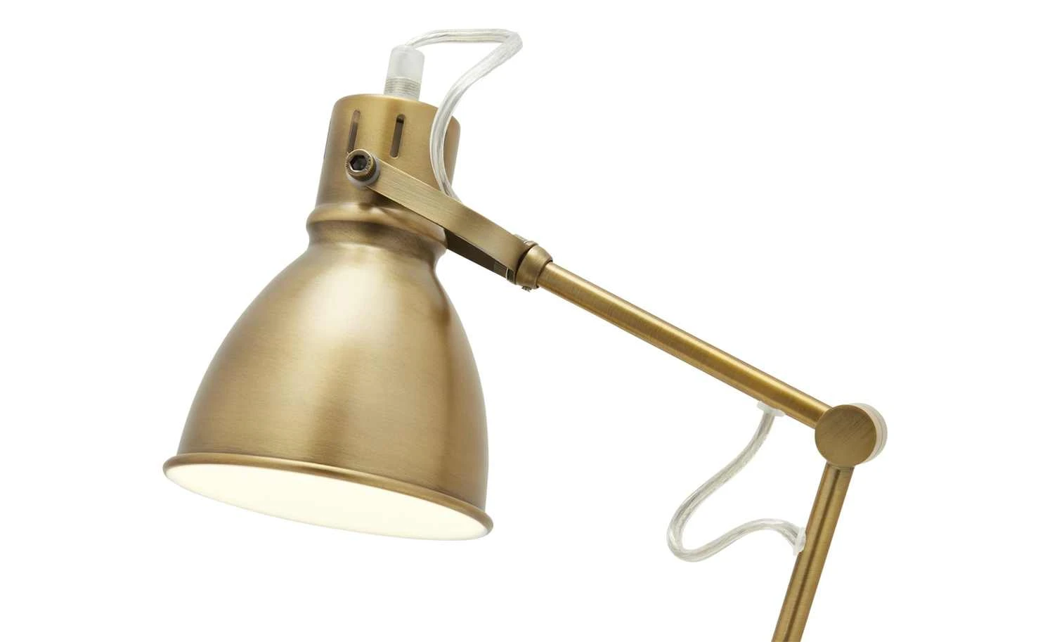 Trio Tischleuchte, 1-flammig, messing antik | Messing brüniert 4 Trio Tischleuchte, 1-flammig, messing antik | Messing brüniert – Bild 4