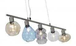 Pendelleuchte, 5-flammig mit verschiedenen Schirmen -Innenleuchten Verkaufsladen 10689290 3 201811271553