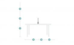 Trio Wassersprudelsäule, mit Farbwechsler -Innenleuchten Verkaufsladen 10689313 11 202002252238