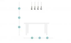 HOME STORY Pendelleuchte, 4-flammig 19 HOME STORY Pendelleuchte, 4-flammig -Innenleuchten Verkaufsladen 10689333 5 202202242232