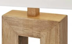 Holztischleuchte, 1-flammig, Schirm eckig -Innenleuchten Verkaufsladen 10689340 3 202106212233