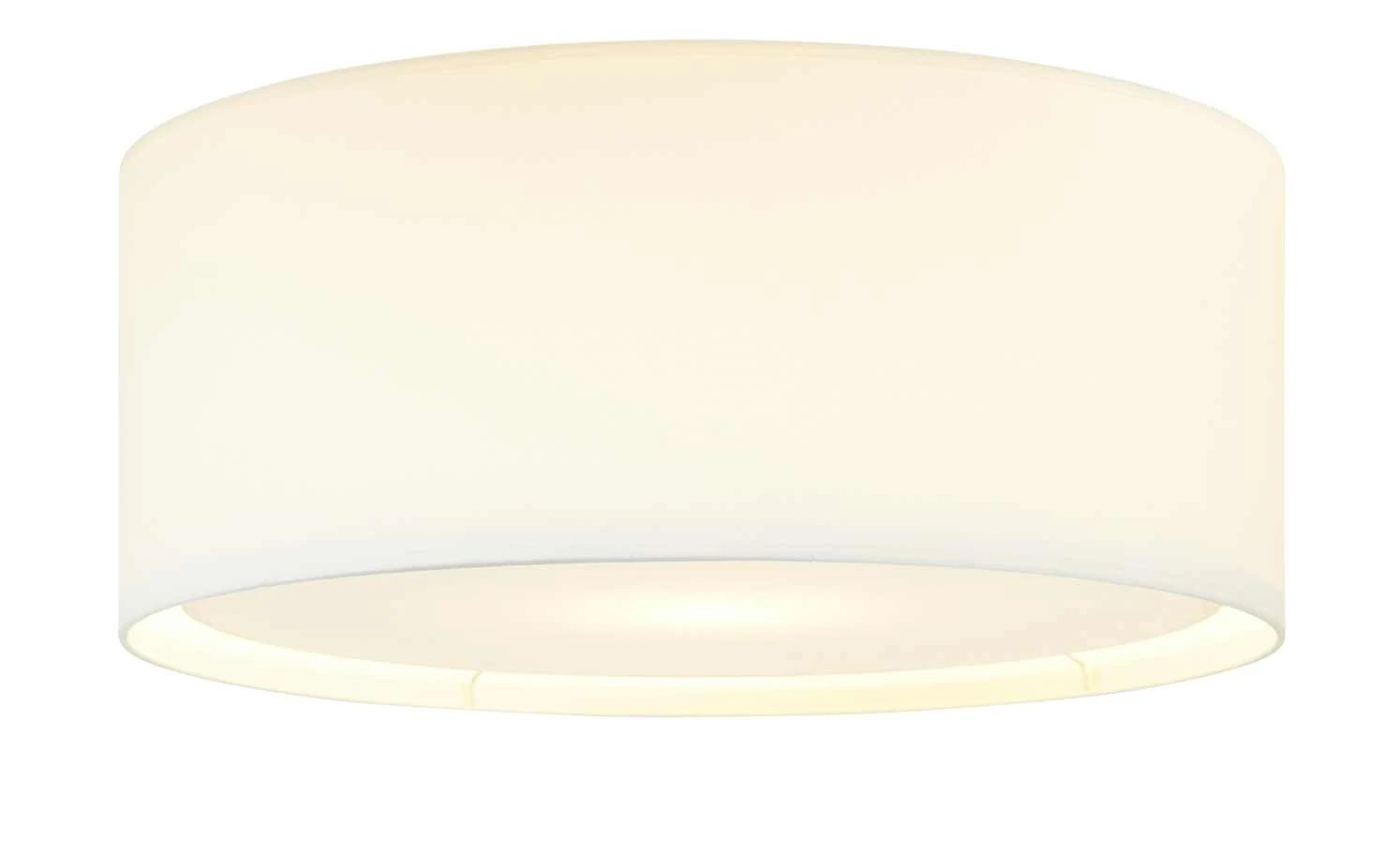 Stoffdeckenleuchte, 1-flammig weiß 5 Stoffdeckenleuchte, 1-flammig weiß – Bild 5