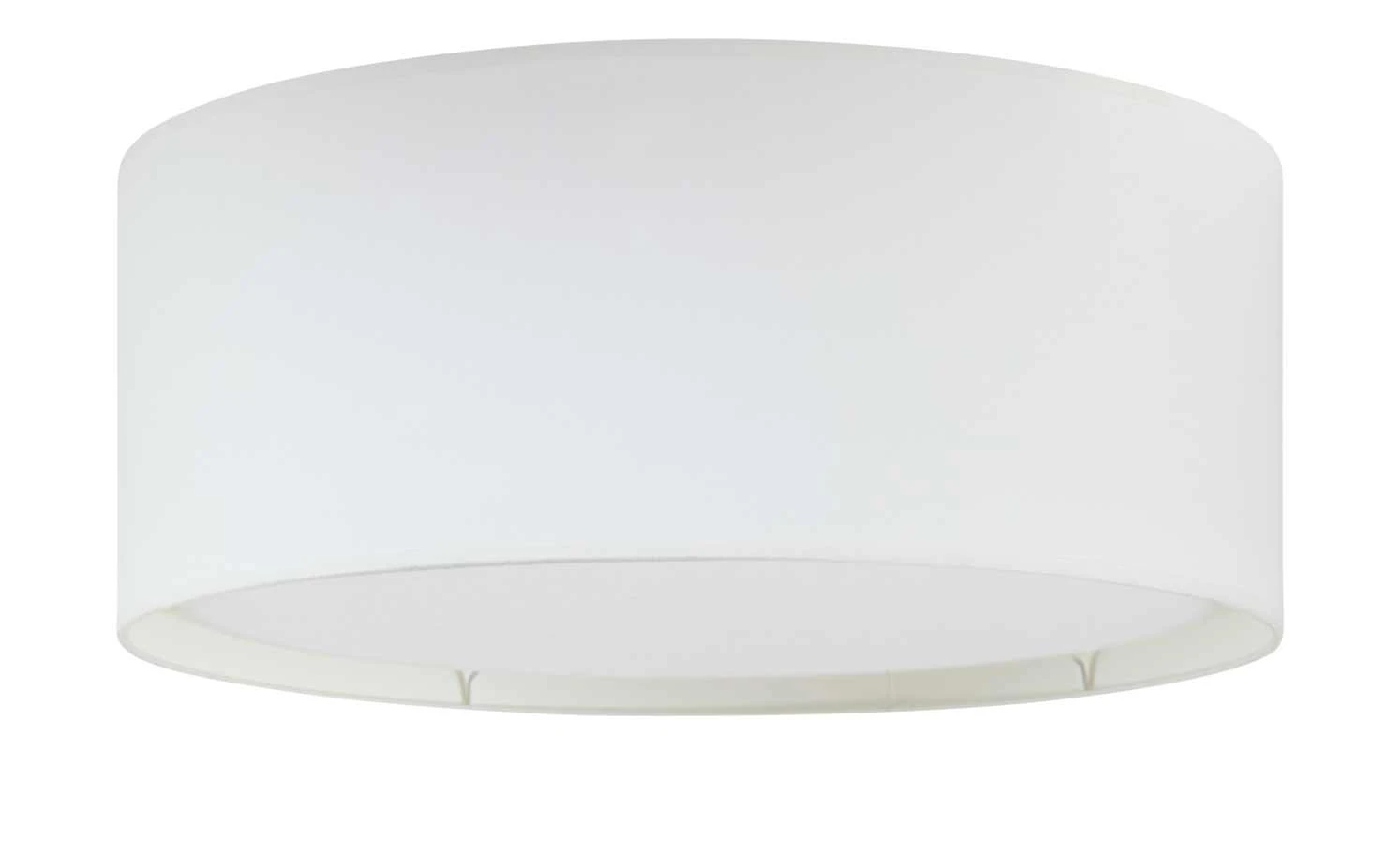 Stoffdeckenleuchte, 1-flammig weiß 2 Stoffdeckenleuchte, 1-flammig weiß – Bild 2