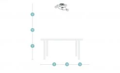 KHG LED-Deckenleuchte, 5-flammig -Innenleuchten Verkaufsladen 10689667 3 202002252238