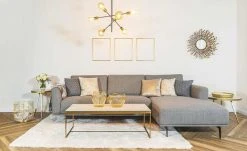 Wofi Pendelleuchte, 6-flammig, schwarz / goldfarben -Innenleuchten Verkaufsladen 10689698 4 202001062302