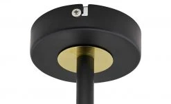 Wofi Pendelleuchte, 6-flammig, schwarz / goldfarben -Innenleuchten Verkaufsladen 10689698 8 202103021436