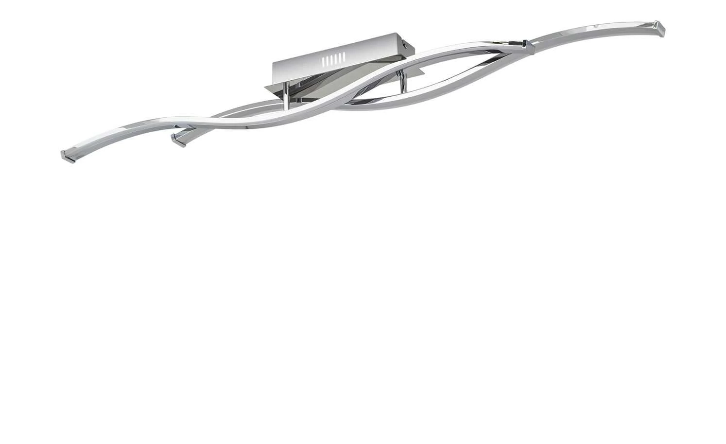 Meisterleuchten LED-Deckenleuchte, 2-flammig, Chrom 2 Meisterleuchten LED-Deckenleuchte, 2-flammig, Chrom – Bild 2