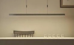 Paul Neuhaus LED-Pendelleuchte, alufarben