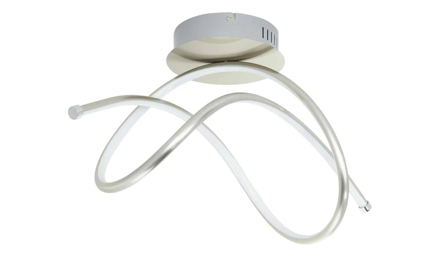 Paul Neuhaus LED-Deckenleuchte, Nickel-matt, geschwungen 2 Paul Neuhaus LED-Deckenleuchte, Nickel-matt, geschwungen – Bild 2