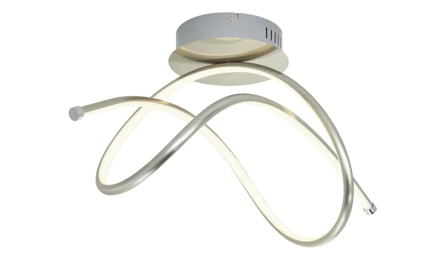 Paul Neuhaus LED-Deckenleuchte, Nickel-matt, geschwungen 7 Paul Neuhaus LED-Deckenleuchte, Nickel-matt, geschwungen – Bild 7