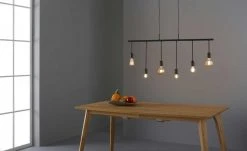 Pendelleuchte, 6-flammig, schwarz -Innenleuchten Verkaufsladen 10689844 2 201911082244