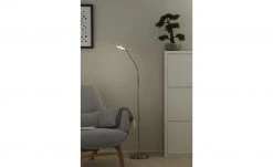 Fischer-Honsel LED-Leseleuchte, Nickel-matt mit Dimmer