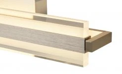 Fischer-Honsel LED-Wandleuchte, Nickel matt mit Dimmer | silberfarben -Innenleuchten Verkaufsladen 10689934 8 202203081236